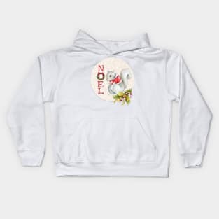 Noel Christmas Squirrel Kids Hoodie